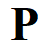 P
